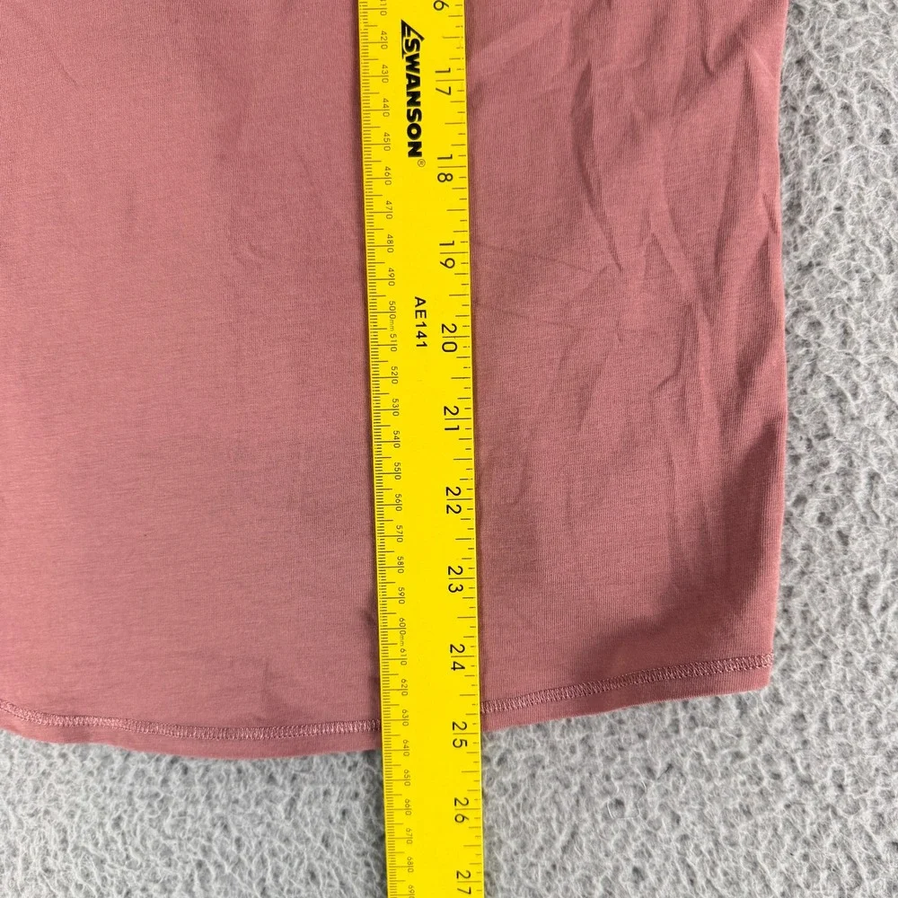 Lululemon All It Takes Tank Top Womens 4 Pink Tulip Back Yoga‎ Sleeveless Top